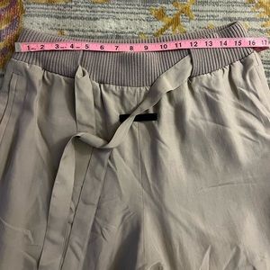 fear of god x zegna silk joggers